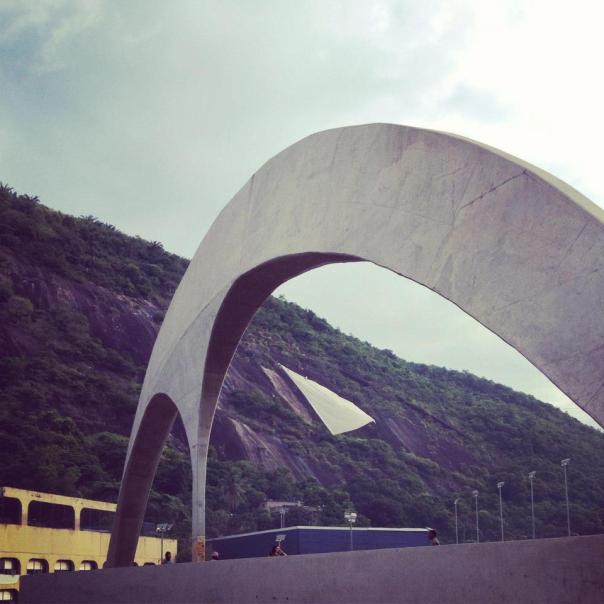 Passarela di Rocinha, opera di Niemeyer (foto di Emma De Masi)