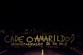 Cadê o Amarildo #finestrasullafavela