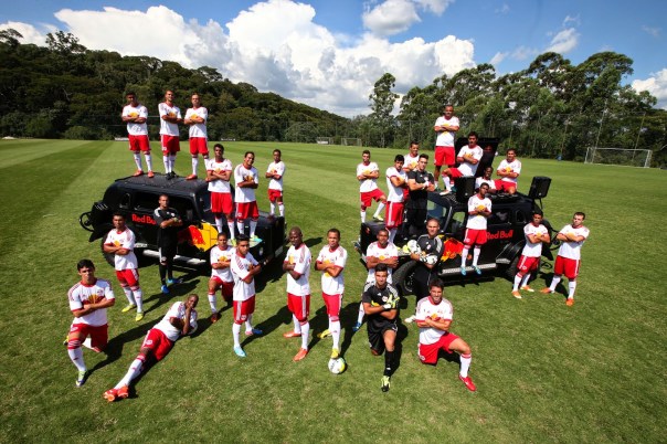 Selezione calciatori Redbull e Afroreggae