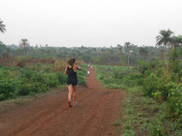 Di corsa, per liberarsi da ebola
