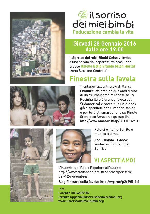 Finestra sulla favela Racconti e immagini dalla Rocinha di Rio: un invito