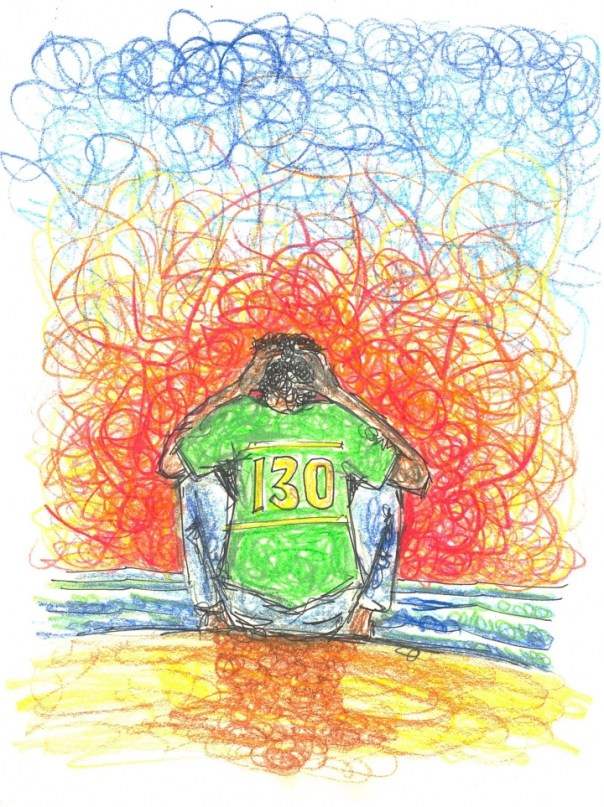 Mediterranean Hope - disegni di Francesco Piobbichi  ripresi da Finestra su Lampedusa