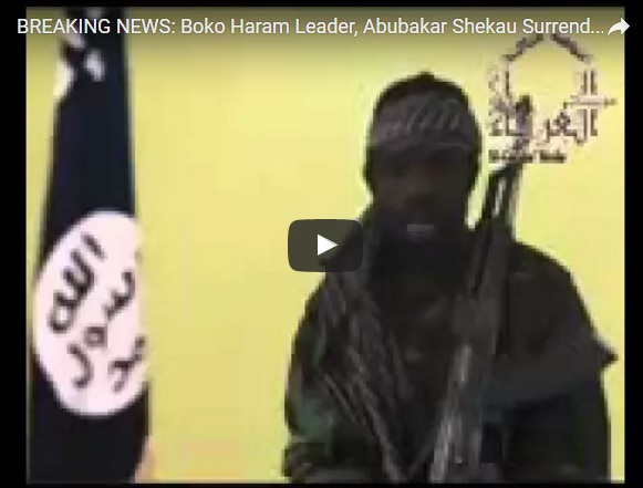 Boko Haram Abubakar Shekau "surrender"