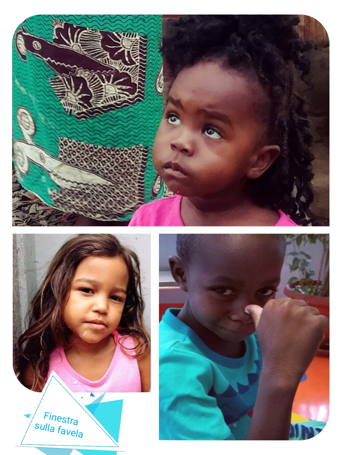 cieli e bimbi sierra leone favela rocinha zambia tre monologhi